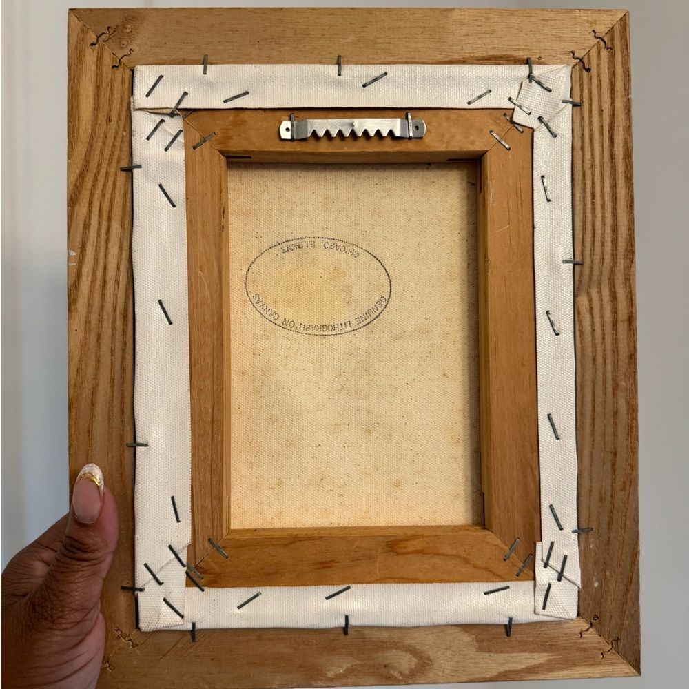Annie Lee Framed Jump Rope Signed Artwork - Picture 2 of 3